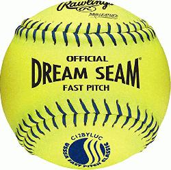 IDEAL FOR ASA AND HIGH SCHOOL LEVEL FASTPITCH SOFTBALL PLAYERS, these balls provide durabilit