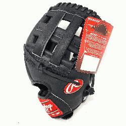 wlings PRO1000HB Black Horween Heart of the Hide Baseball Glove is 12 inches. Made with Horween