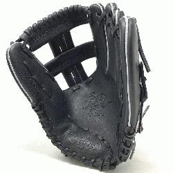 nch Black Horween Leather Rawlings Ballgloves.com Exclusive Grey Split Welting RV23 Patte