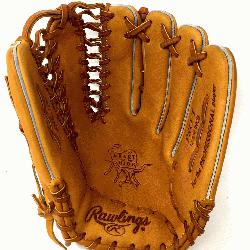 ake of the Horween leather 12.75 inch outfield glove with trap-eze web. No palm pa