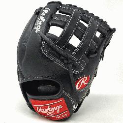 ; Comfortable black Horween H Web infield glove in this winter Horween collection. Ivory Hand sewn