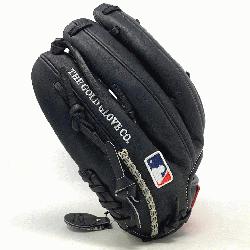 able black Horween H Web infield glove in this winter Horween coll