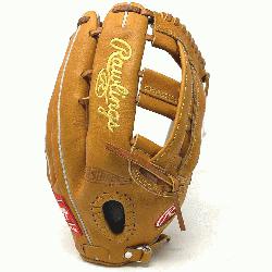 om exclusive Rawlings Horween 27 HF baseball glove.  Horween Leather Grey S