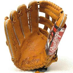 opular outfield pattern in classic Horween Tan Leather.  12.75 Inch H Web. The Rawlings