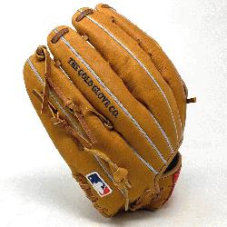  most popular outfield pattern in classic Horween Tan Leather.  12.75 Inch H Web.