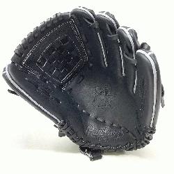om Rawlings Black Horween Exclusive baseball glove made famous by D