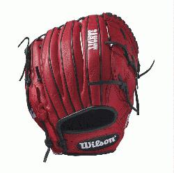 00 - 12.5 Wilson A500 12.5 Baseball Glove A500 12.5 Baseball Glove - Right Hand Throw A500